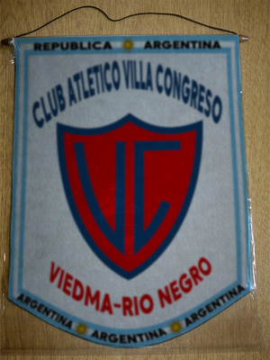 BANDERIN CLUB VILLA CONGRESO VIEDMA