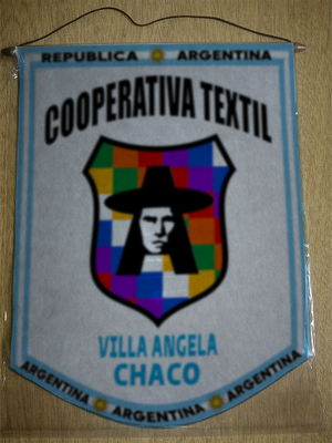 BANDERIN COOPERATIVA TEXTIL VILLA ANGELA