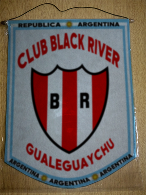 BANDERIN CLUB BLACK RIVER GUALEGUAYCHU