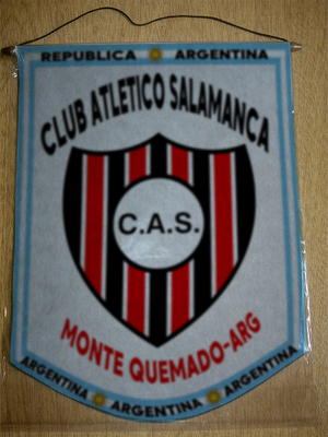 BANDERIN CLUB SALAMANCA MONTE QUEMADO