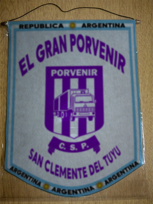 BANDERIN EL GRAN PORVENIR SAN CLEMENTE