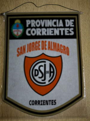 BANDERIN 40CM DORADO SAN JORGE DE ALMAGRO