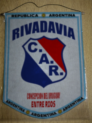 BANDERIN RIVADAVIA CONCEPCION DEL URUGUAY