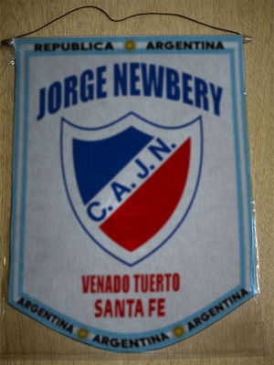 BANDERIN JORGE NEWBERY VENADO TUERTO