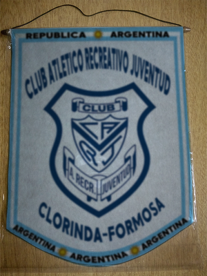 BANDERIN RECREATIVO JUVENTUD CLORINDA FORMOSA
