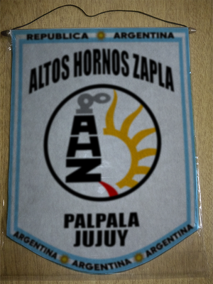 BANDERIN ALTOS HORNOS ZAPLA JUJUY