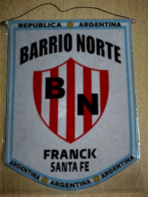 BANDERIN BARRIO NORTE FRANCK SANTA FE