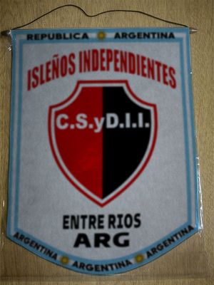BANDERIN ISLEÑOS INDEPENDIENTES ENTRE RIOS
