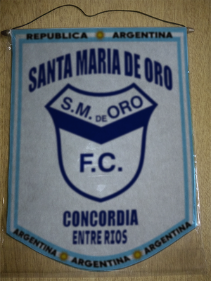 BANDERIN SANTA MARIA DE ORO CONCORDIA