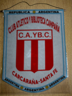 BANDERIN CLUB ATLETICO CAMPAÑA CARCARAÑA