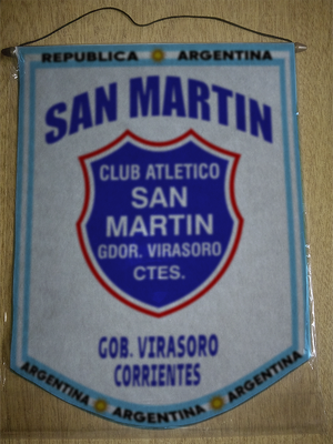 BANDERIN SAN MARTIN VIRASORO
