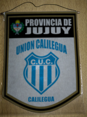 BANDERIN 40CM DORADO UNION CALILEGUA JUJUY
