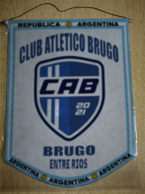 BANDERIN CLUB ATLETICO BRUGO ENTRE RIOS
