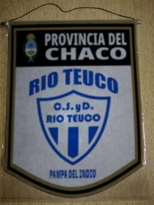 BANDERIN 40CM DORADO RIO TEUCO CHACO