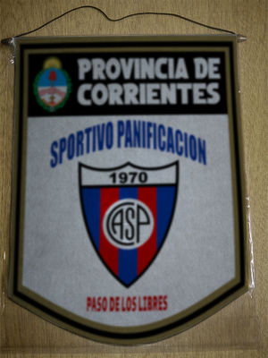 BANDERIN 40CM DORADO SPORTIVO PANIFICACION PASO DE LOS LIBRES