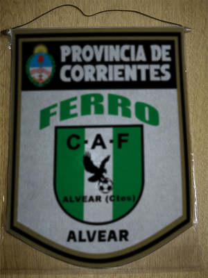 BANDERIN 40CM DORADO FERRO ALVEAR