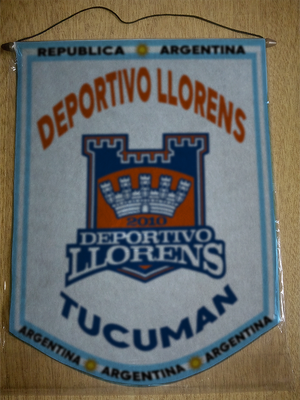 BANDERIN DEPORTIVO LLORENS TUCUMAN