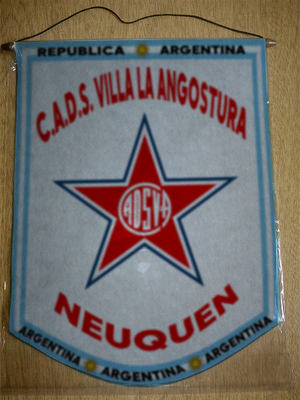 BANDERIN CLUB VILLA LA ANGOSTURA NEUQUEN