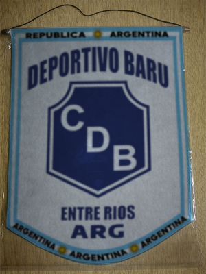 BANDERIN DEPORTIVO BARU ENTRE RIOS