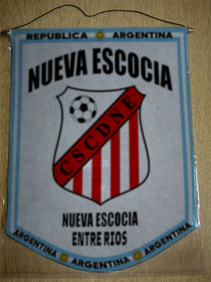 BANDERIN NUEVA ESCOCIA ENTRE RIOS