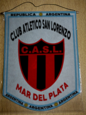 BANDERIN SAN LORENZO MAR DEL PLATA