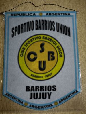 BANDERIN SPORTIVO BARRIOS UNION JUJUY