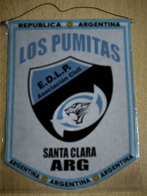 BANDERIN LOS PUMITAS SANTA CLARA JUJUY