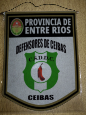 BANDERIN DEFENSORES DE CEIBAS ENTRE RIOS