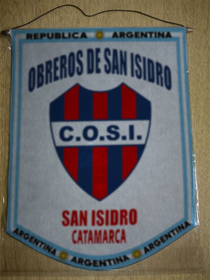 BANDERIN OBREROS DE SAN ISIDRO