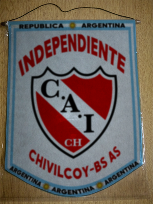 BANDERIN INDEPENDIENTE DE CHIVILCOY