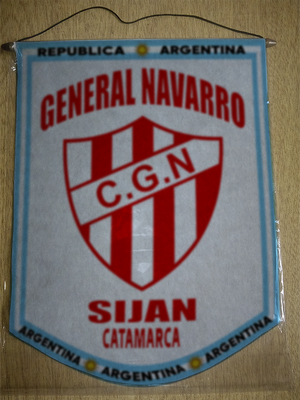 BANDERIN GENERAL NAVARRO SIJAN
