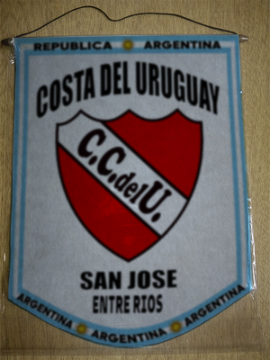 BANDERIN COSTA DEL URUGUAY ENTRE RIOS