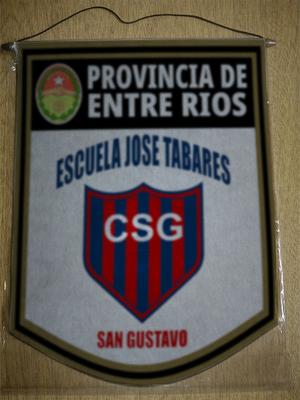 BANDERIN ESCUELA JOSE TABARES ENTRE RIOS