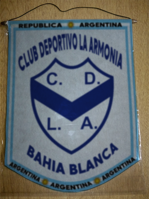 BANDERIN CLUB LA ARMONIA BAHIA BLANCA