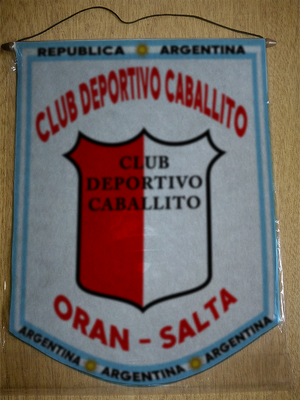 BANDERIN CLUB DEPORTIVO CABALLITO ORAN SALTA