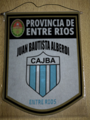 BANDERIN ALBERDI LA CRIOLLA ENTRE RIOS