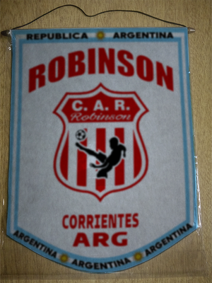 BANDERIN CLUB ATLETICO ROBINSON