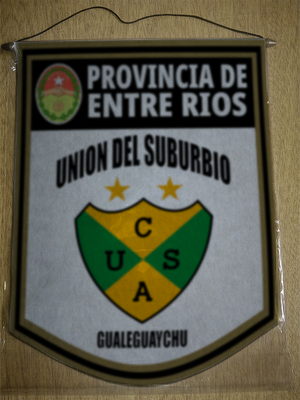 BANDERIN UNION DEL SUBURBIO GUALEGUAYCHU