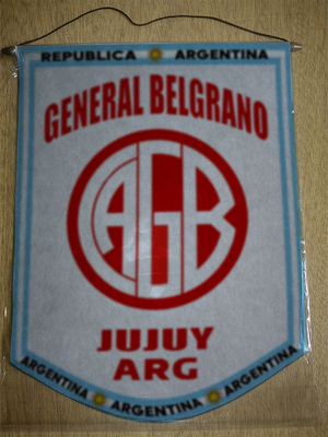 BANDERIN CLUB GENERAL BELGRANO JUJUY