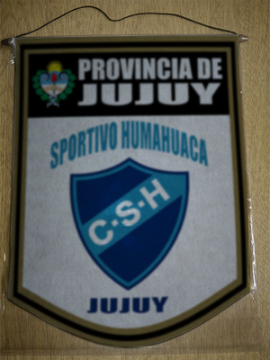 BANDERIN 40CM DORADO SPORTIVO HUMAHUACA JUJUY