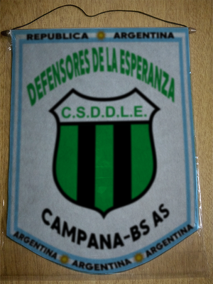 BANDERIN DEFENSORES DE LA ESPERANZA CAMPANA
