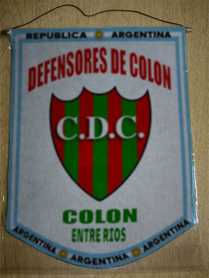 BANDERIN DEFENSORES DE COLON ENTRE RIOS