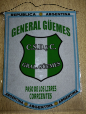 BANDERIN GENERAL GÜEMES PASO LIBRES