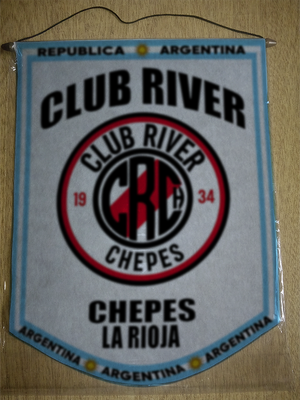 BANDERIN CLUB RIVER CHEPES
