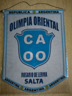 BANDERIN OLIMPIA ORIENTAL ROSARIO LERMA SALTA