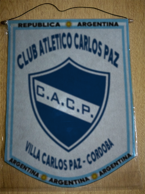 BANDERIN CLUB ATLETICO CARLOS PAZ CORDOBA
