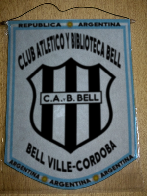 BANDERIN CLUB ATLETICO BELL VILLE
