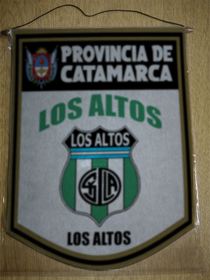BANDERIN 40 CM DORADO DEPORTIVO LOS ALTOS