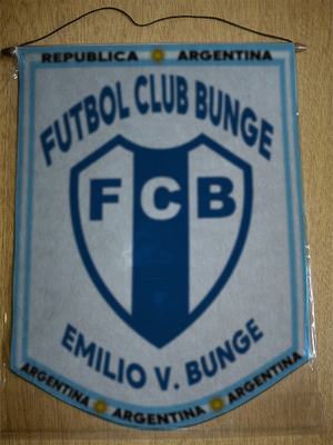 BANDERIN FUTBOL CLUB BUNGE