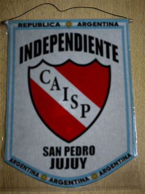 BANDERIN INDEPENDIENTE SAN PEDRO JUJUY